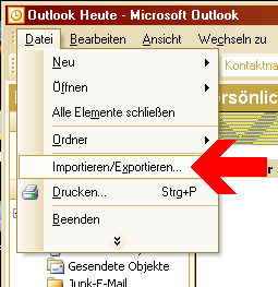 Klienten für den Kalenderserver