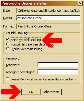 Klienten für den Kalenderserver