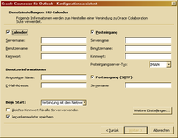 Klienten für den Kalenderserver