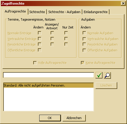 Klienten für den Kalenderserver