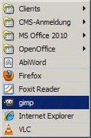 Programme auf dem Vortragsraum-PC
