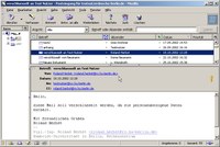 Fenster entschlüsselte Mail